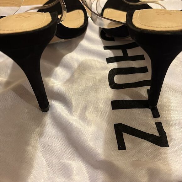 Schutz Ariella Stiletto Sandal with Dust Bag  size 5 NEW - Picture 7 of 9